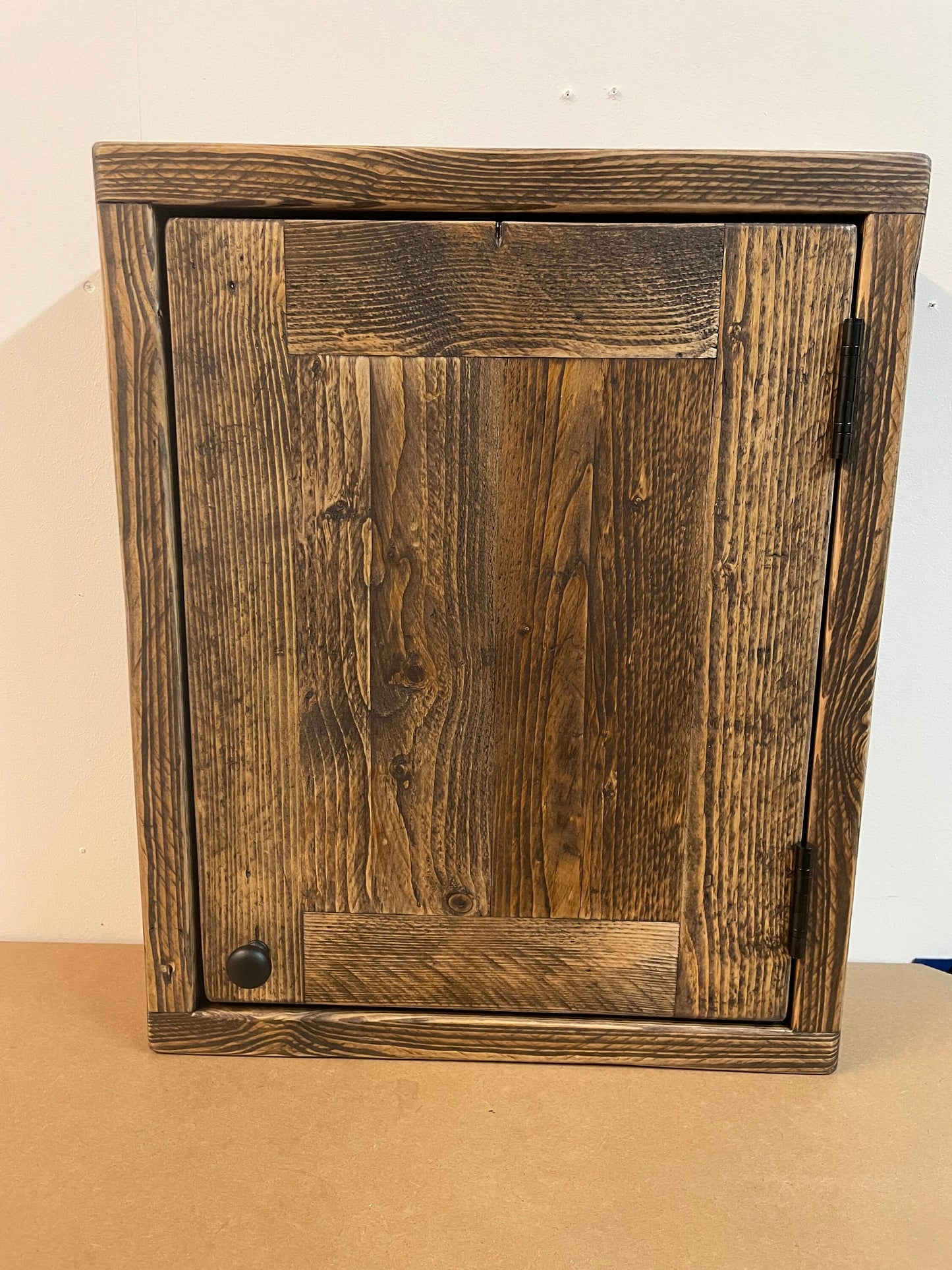 BIRCHWOOD Rustic Reclaimed Mirror Cabinet